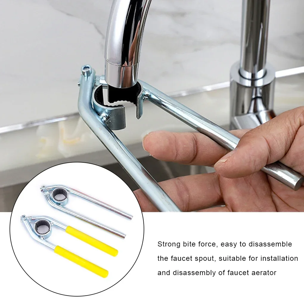 Faucet Removal Wrench Accessory Professional Efficient Manual Tap Installation Tool Plumbing Tools Handle Bubbler