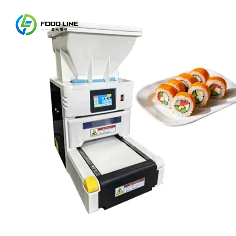 Customized automatic rice spreading machine sushi rice sheet maker for chain sushi shop food processing business high production