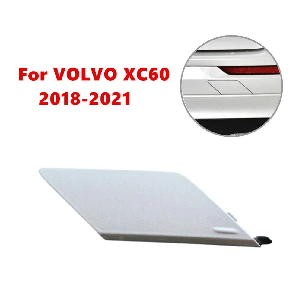 For VOLVO XC60 2018 2021 Car Rear Bumper Tow Hook Eye Cover Easy Install Durable Auto Exterior Accessory