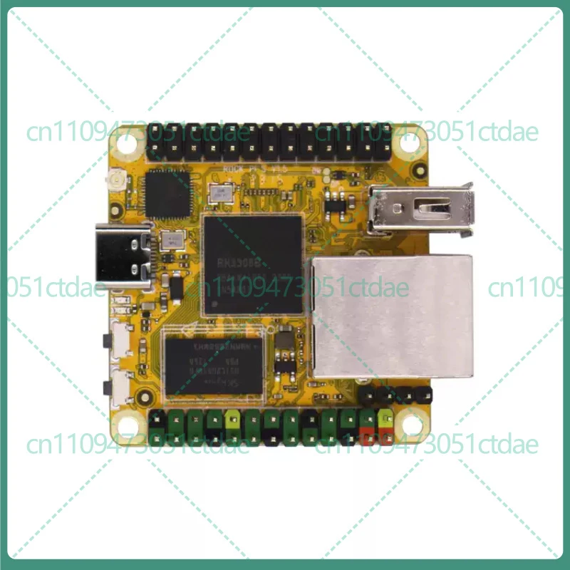 Плата для разработки умного аудиооборудования Tiny Radxa ROCK Pi S SBC на базе Rockchip RK3308B Quad Core Mini Server