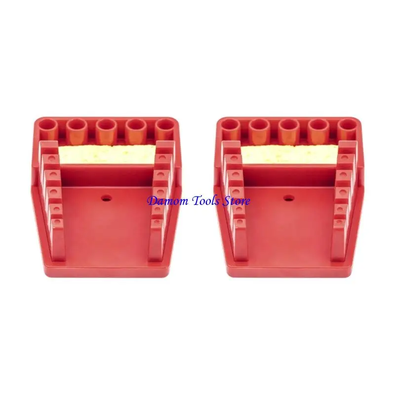 

57BE ABS Soldering Wire Holder Heatproof for MultiSize 30-12AWG Wire Grip Efficient Workspaces For Mobile Technicians