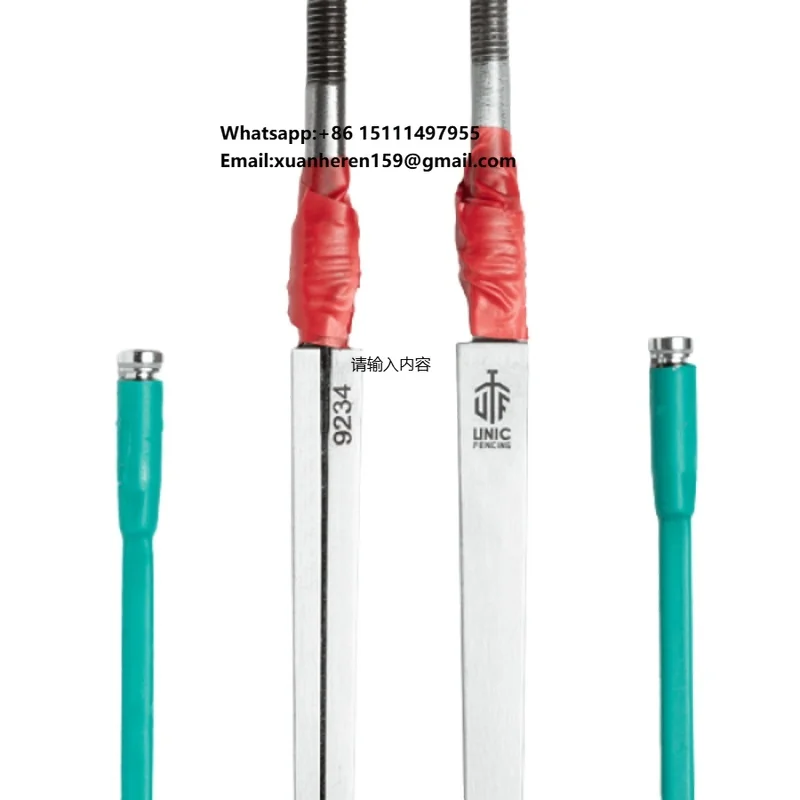 Unic Electric Sword Foil Blade FIE Maragang Steel with Allstar Point and Wire Lightweight Durable Fencing Equipment Size 0 & 5