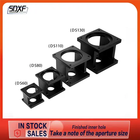 1pc 57/60/80/86/110/130 Servo Motor Mount Stepper Motor Bracket; DB/DS Stents for NEMA 17/23/34