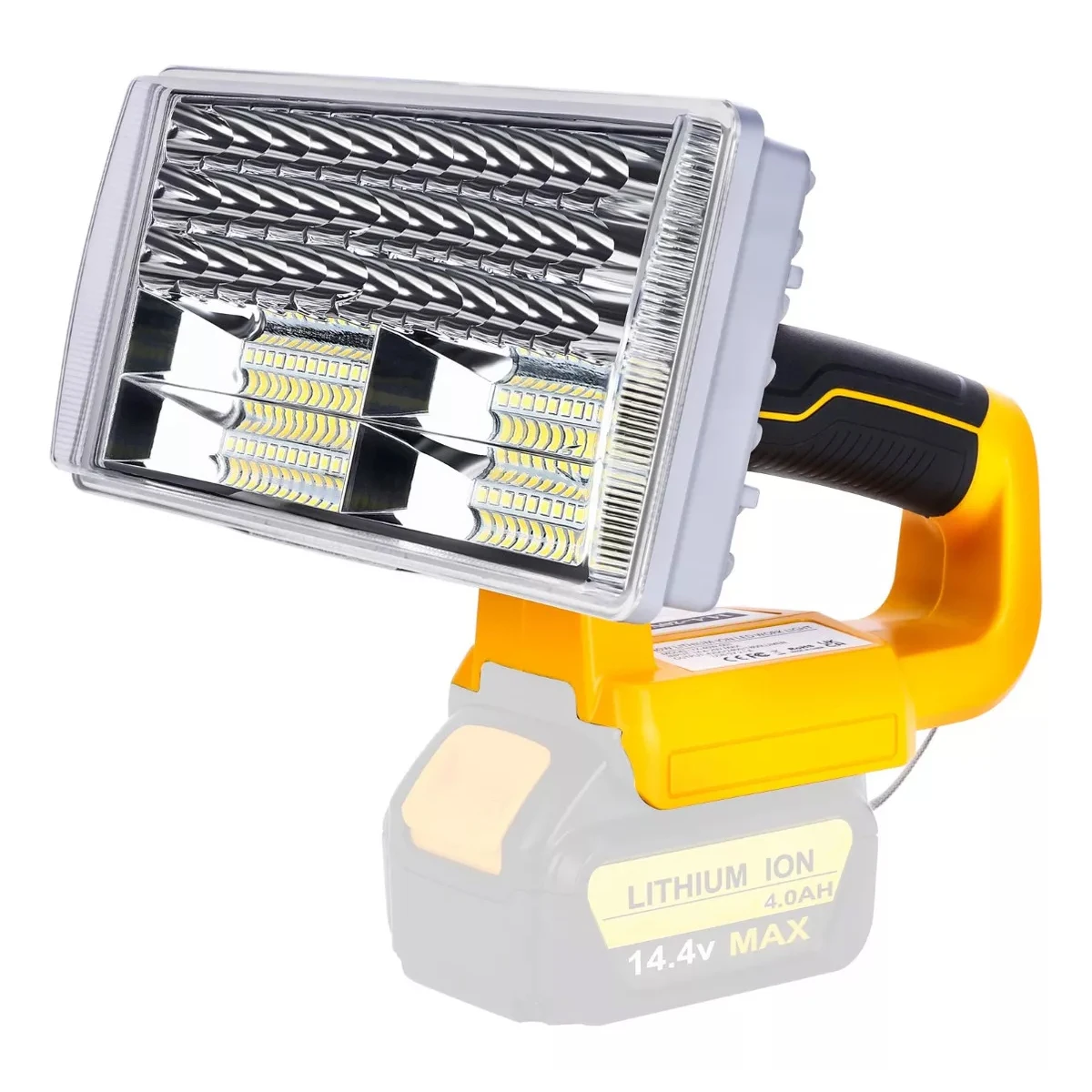 

40W Led Working Light 4200LM Max Horizontal Lamp for Dewalt 18V Li-ion Battery Power Tool