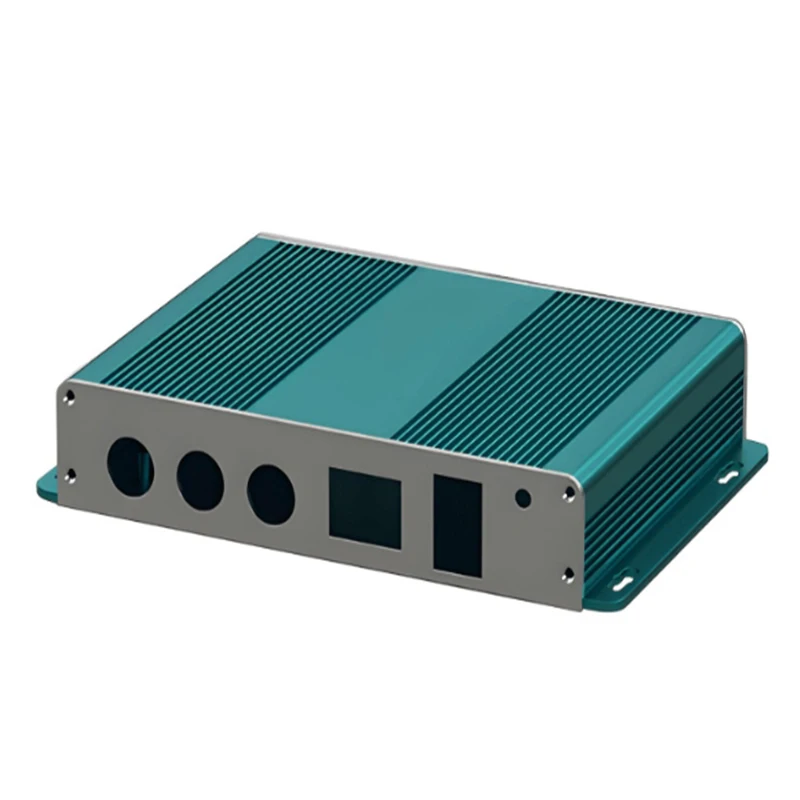 CNC Machining Anodized Aluminum Enclosure Metal Electronics Instrument Enclosure Junction Box PCB Enclosure
