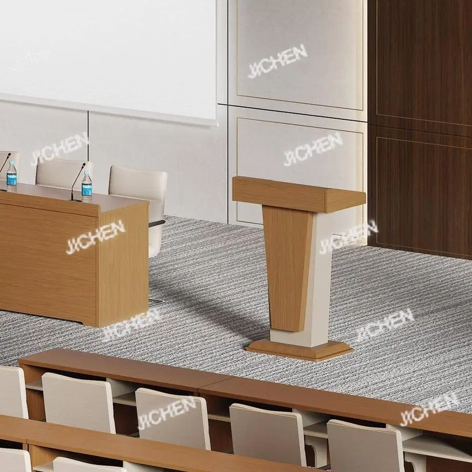 

Подиум из массива дерева, индивидуальный дизайн, коммерческая мебель для деловых встреч, школ, церквей, бизнеса