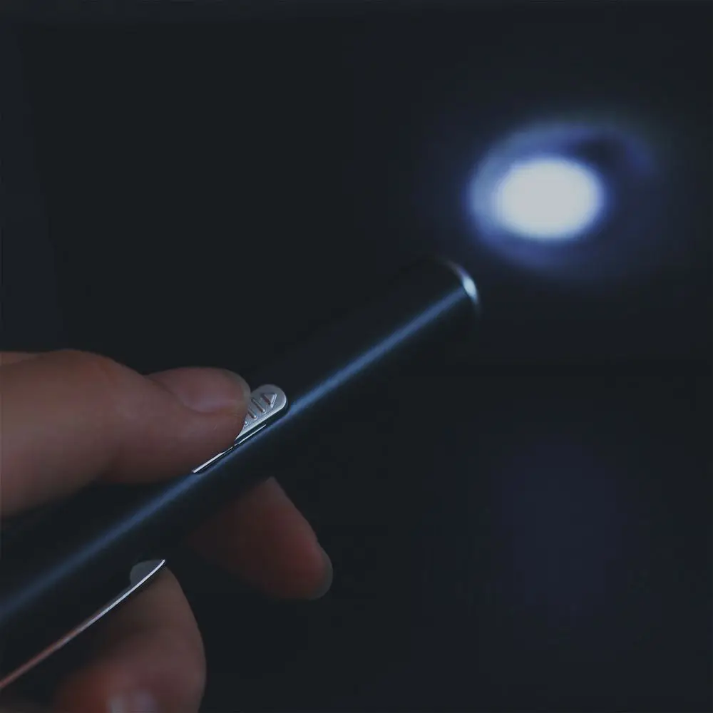 

Mini LED Pen Flashlight Torch Stainless Steel Led Flashlight Penlight Torch Doctor Nurse Pen Nursing Handy Pen LED Pen Light