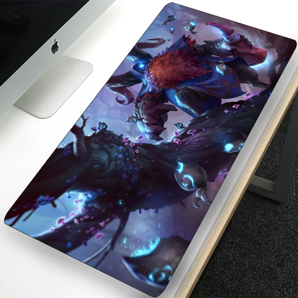 Tapis de souris League of ATIONS End Bard, grand tapis de souris de jeu, ordinateur, sous PC Gamer, ordinateur portable, bureau, clavier, polymères, tapis de bureau