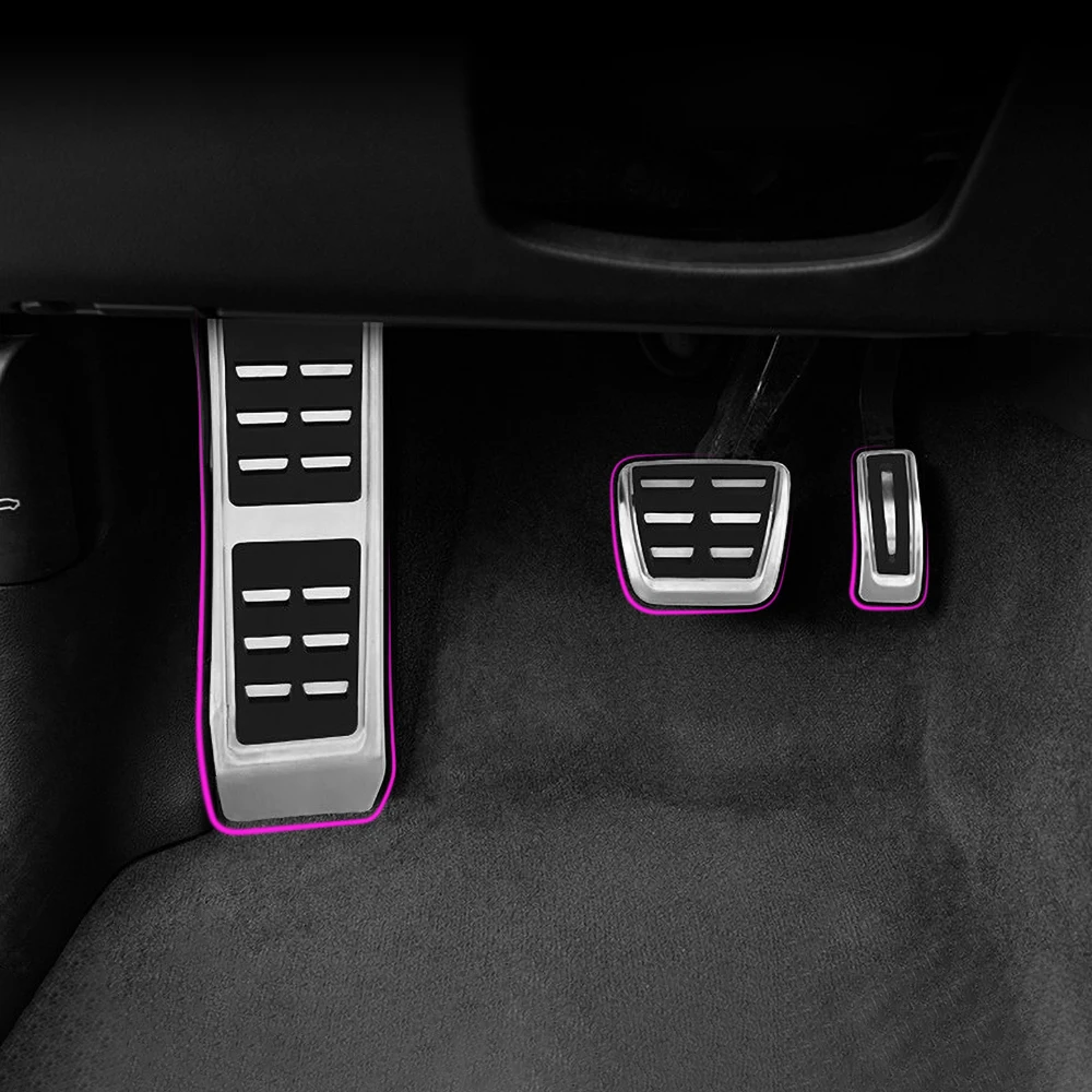 For Porsche Macan / Macan S 2014-2020 2021 2022 2023 2024 2025 2026 Car Accelerator Brake Pedal Cover Anti-Slip Pad Accessories