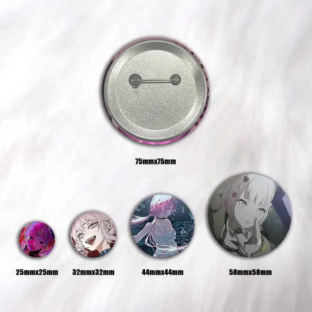 A-Nightcode Akiyama Mizuki Anime Round Badges, Brooches, Clothing Accessories, Birthday Gifts, Anime Conventions