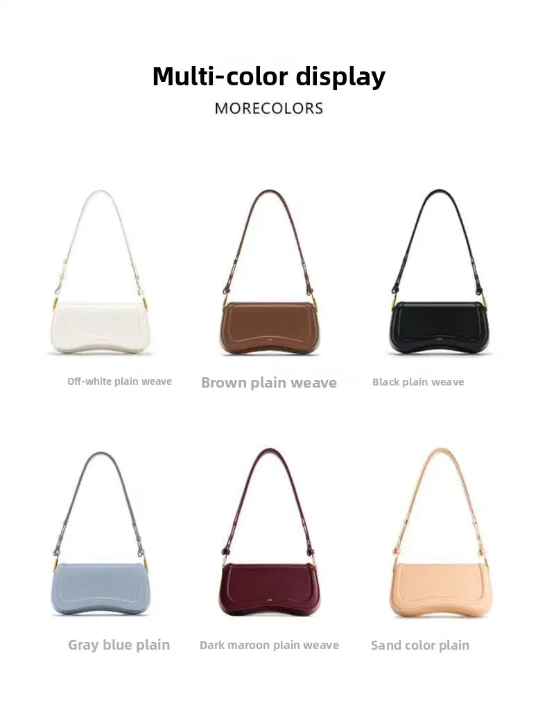 JW PEI Pudding Bag, French Style, Niche Bag, Women's, High-End, Simple, Underarm, Crossbody Bag