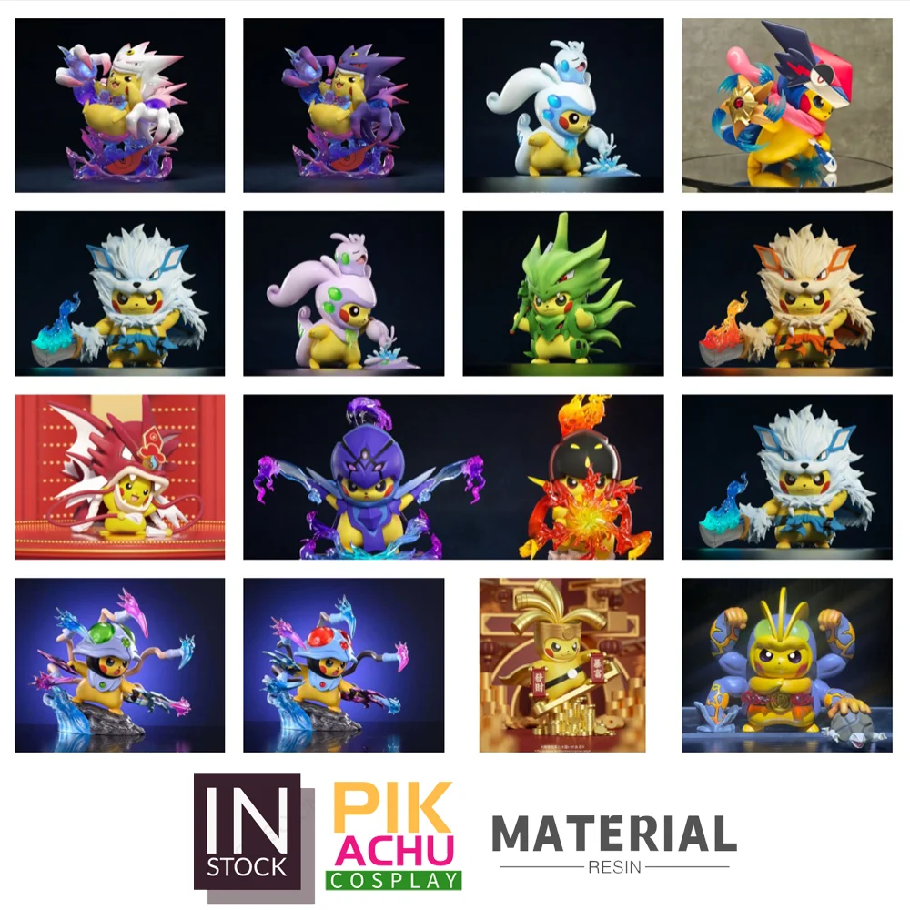 [Em estoque] Cosplay em escala MINI [ECHO] - Cosplay Mega Scizor Gengar Gyarados Tyranitar - Goodra Arcanine Goldengo Greninja
