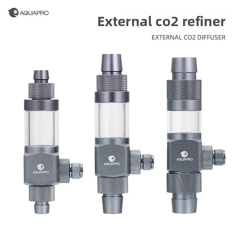

AQUAPRO Inline External CO2 Reactor/Diffuser-Connects to Canister Filter Outlet for Maximum CO2 Dissolution in Planted Aquarium