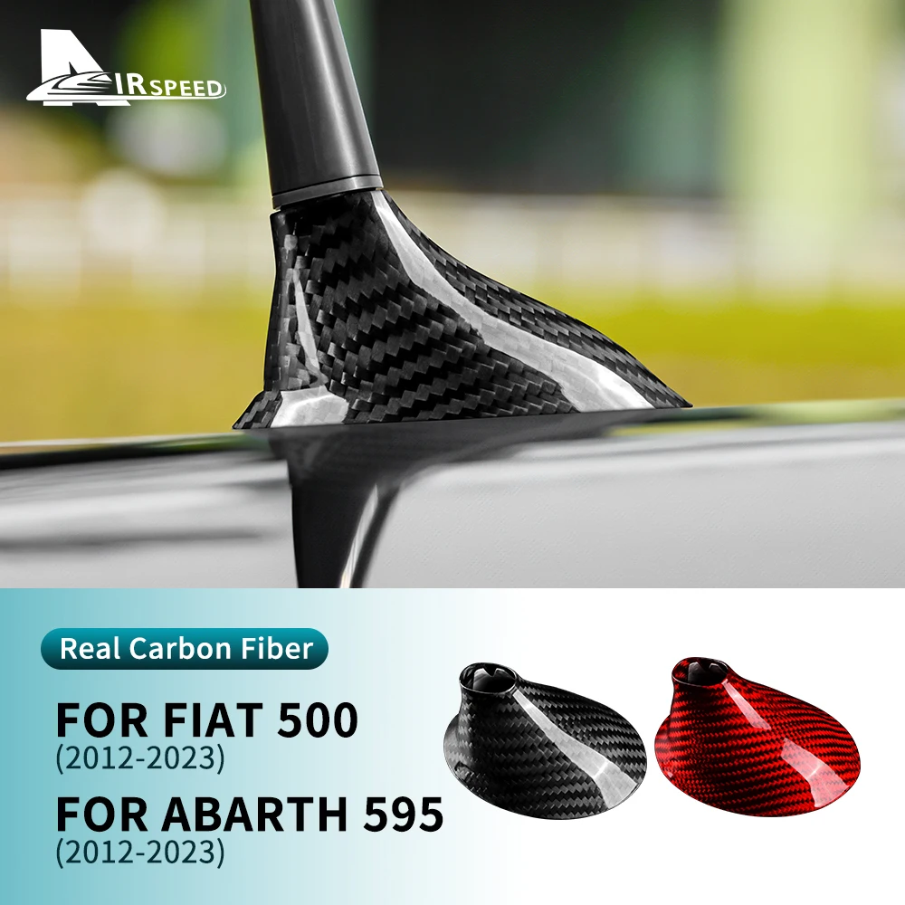 

Real Hard Carbon Fiber For Fiat 500 Abarth 595 2012 2013 2014 2015 2016 2017 2018 2019 2020 2021 2022 2023 Antenna Shark Fin