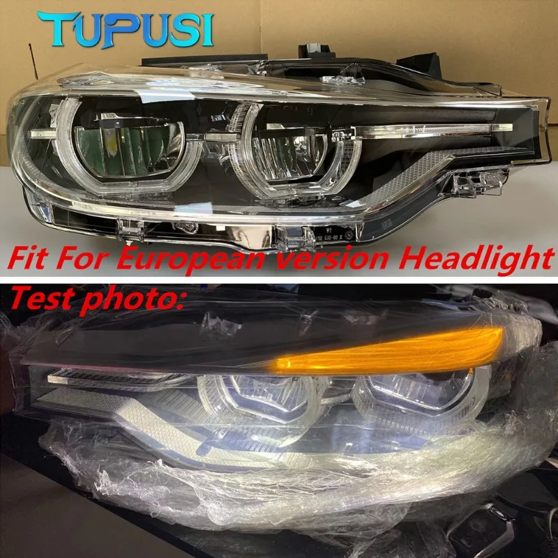 Full Set White Lightsource Daylight Modules For BMW 15-18 F30 F31 LCI  LED Headlight Angel Eyes DRL 7419619 7419615 7419610