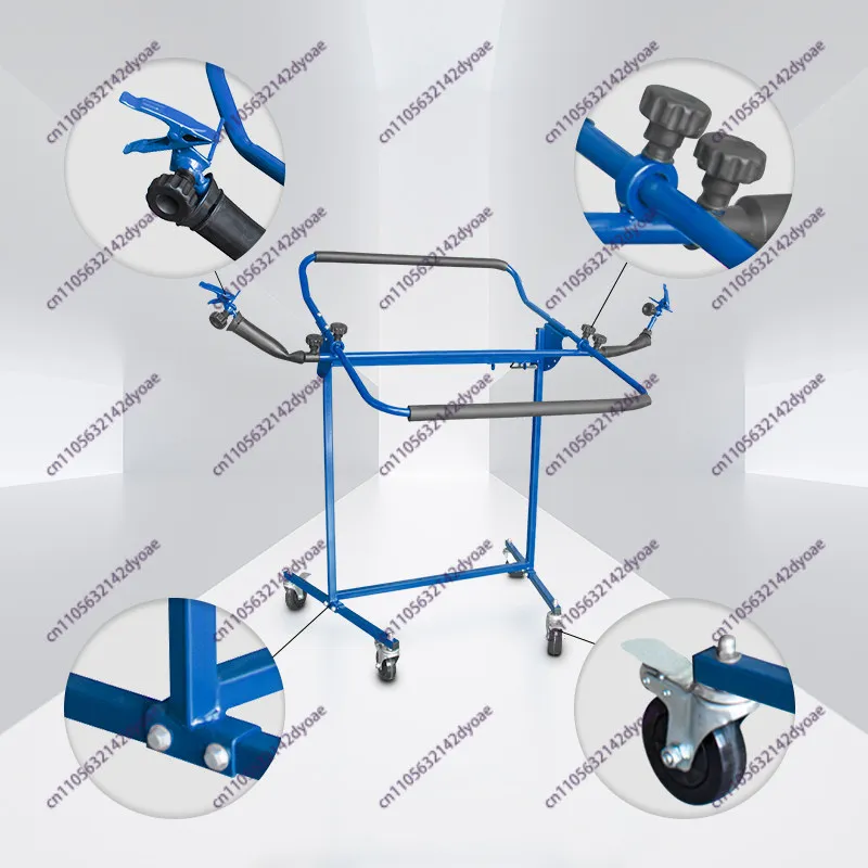 Bumper paint rack, car polishing and fixing rack, door cover, sheet metal spraying tool rack, 4S auto repair shop special rack