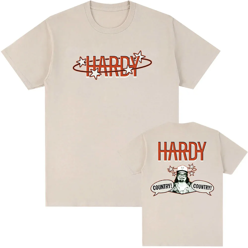 كاردي كونتري! البلد! تي شيرت بأكمام قصيرة تي شيرت رجالي 2025 ألبوم جديد جرافيك تي شيرت للجنسين ملابس الشارع الشهير الجرونج تي شيرت