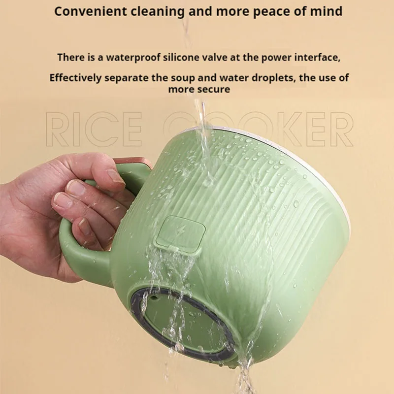 Новинка 2024 года, электрическая кастрюля, многофункциональная встроенная кастрюля, мини-домашняя электрическая кастрюля для общежития, маленькая электрическая кастрюля, кастрюля для лапши быстрого приготовления