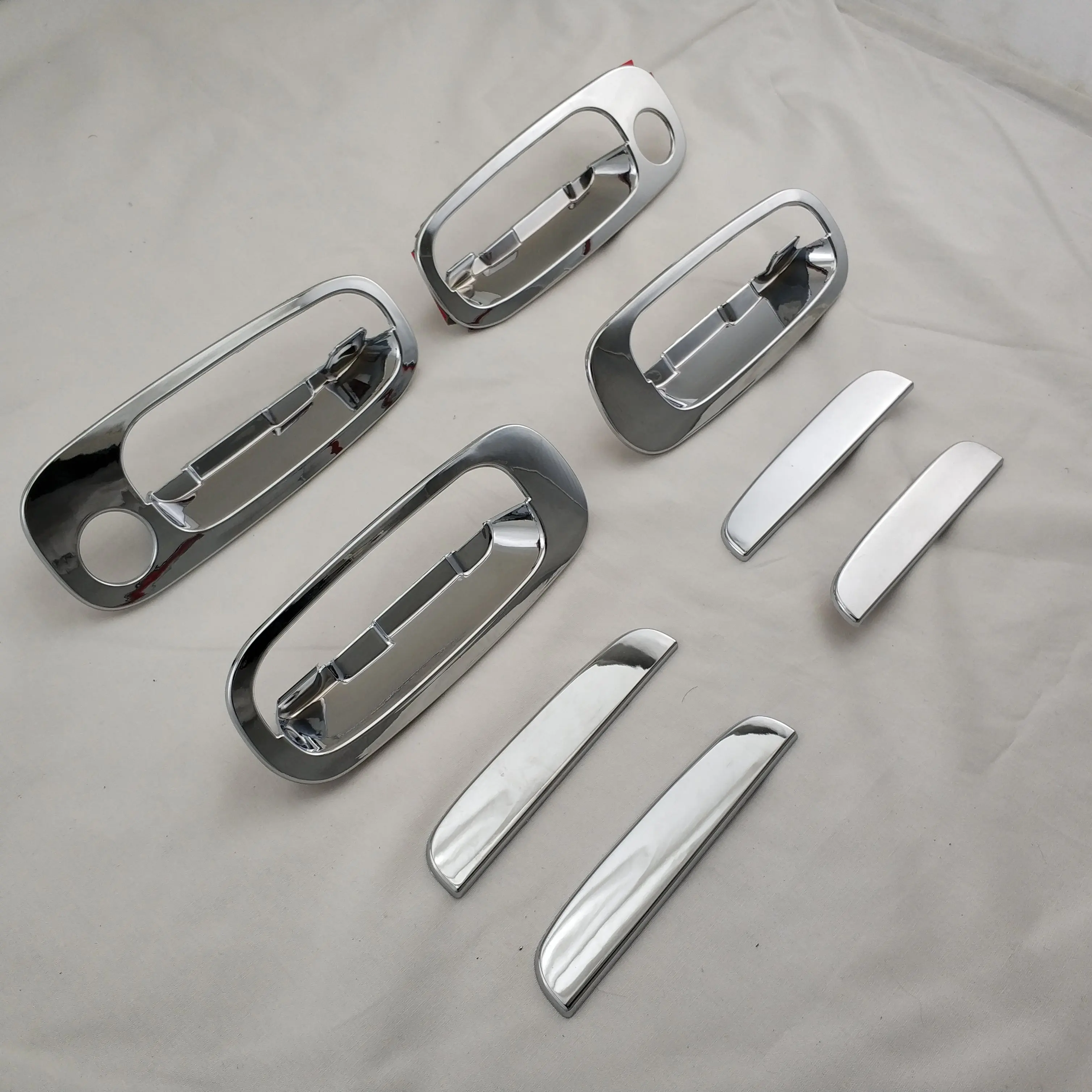 Chrome Car Accessories Plated Door Handle Bowl Cover Trim Paste Style For Toyota Corolla AE110 AE111 1996 1997 1998 1999 2000