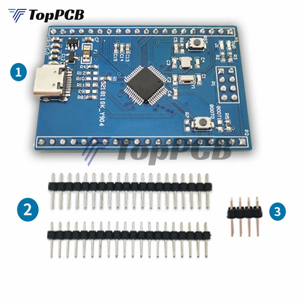 CH32V103C8T6 Core Board Development Boards RISC—V MCU Can Replace STM32F103C8T6