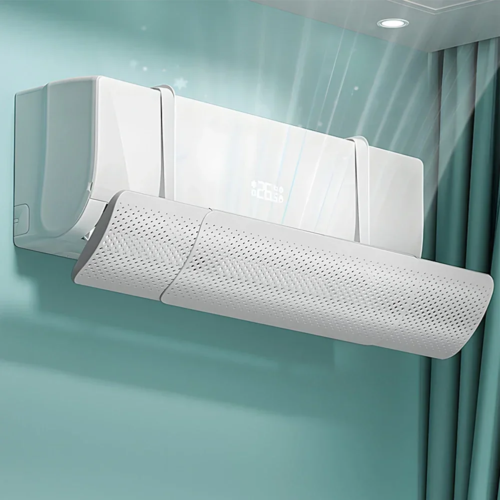 Air Conditioning Deflector with Anti Wind Baffle Easy Setup Universally Compatible Customizable Airflow Direction