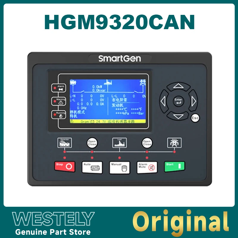 

Original Controller HGM9320CAN Realize The Automatic Start/Stop Data Measurement Alarm Protection And "Three Remote" Functions