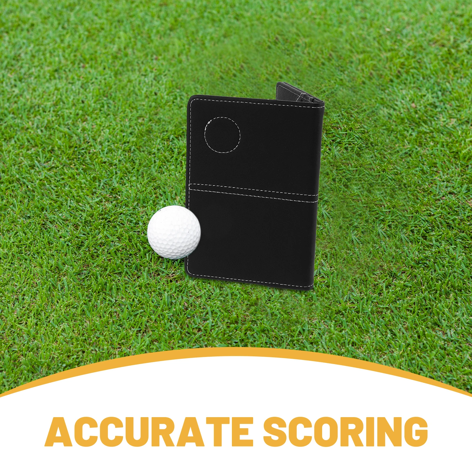 

Pu Golf Scorecard Holder Durable Stylish Cover For Golfing Lightweight Portable Accessories Outdoor Golf Supplies