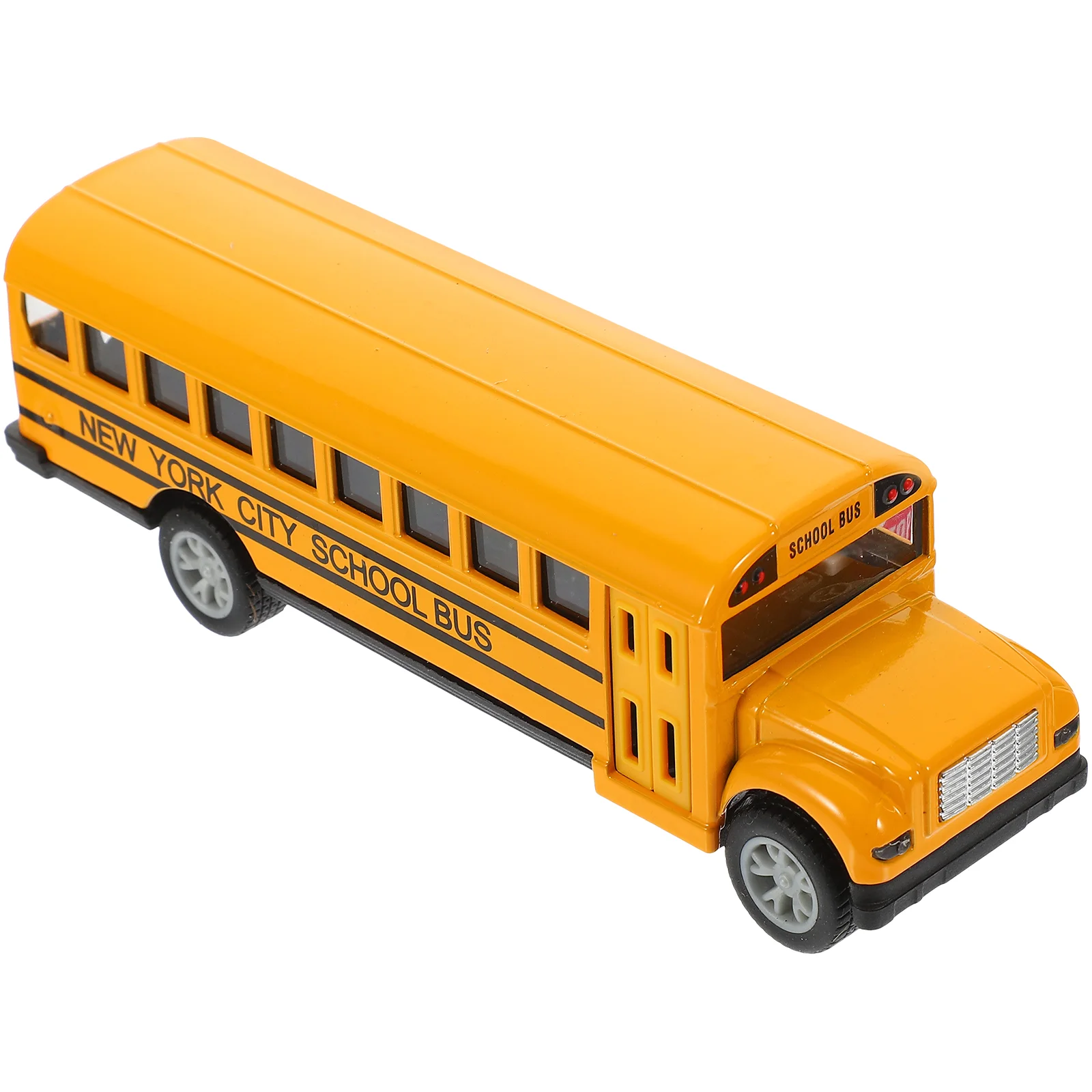 

Toys School Bus Model Die Cast Pull Back Car for Toddlers and Go Friction Powered