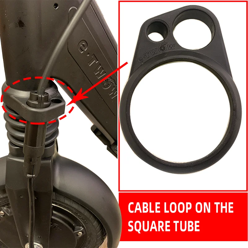 Original ETWOW Cable Loop On the Square Tube for E-TWOW Electric Scooter GT Sport 2020 SE Booster V S Plus