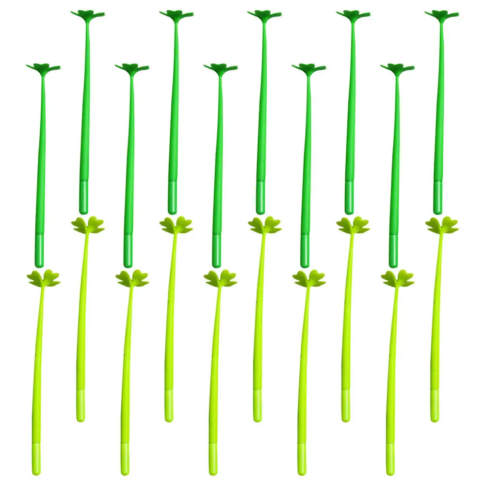 

20Pcs Flower Shaped Gel Pen Cute Writing Pens for Students Girls Smooth Writing Comfortable Grip Portable Student Stationery