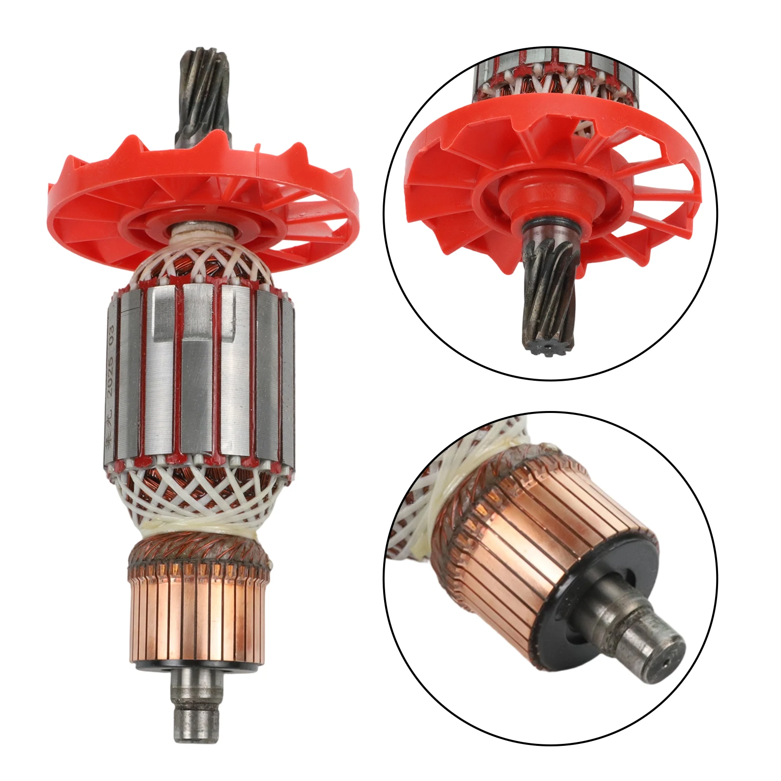9 Teeth Drill Armature Anchor For Rotor For PH65A PH-65A 75A 85A 90A 95A Electric Pick For Impact Drill Power Tool Replacement P