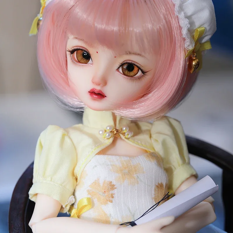 Shuga Fairy Shiri 1/6 BJD Doll Anime Figure Resin YOSD Toys for Kids Surprise Gift for Girls Birthday Full Set Cute Baby Doll