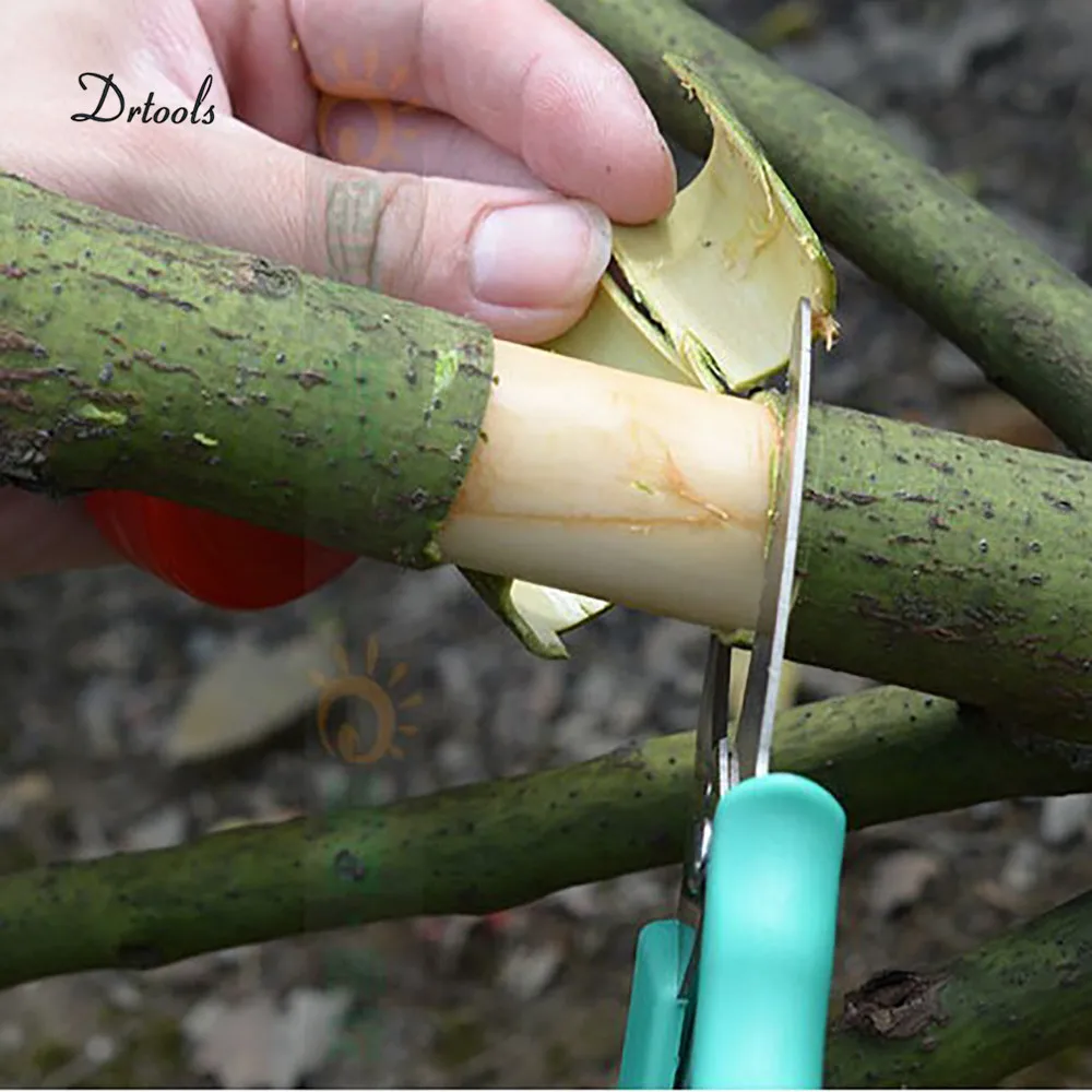 2022 Baru Alat Pengupas Cincin Gunting Pisau Korset Pemangkasan Taman Buah Pohon Anggur Semak Kebun Cincin Pencangkokan Pisau