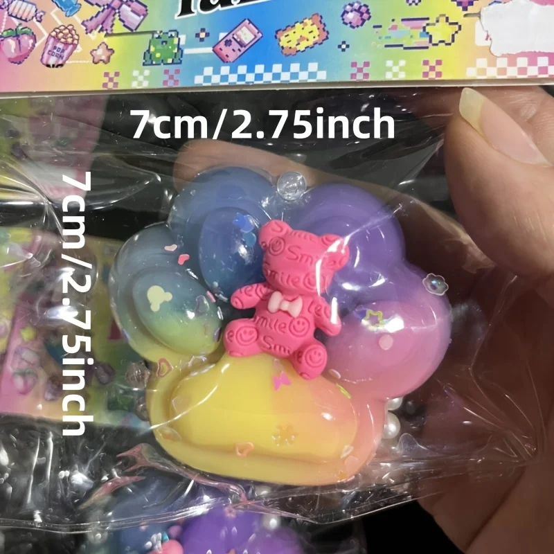 1Pc Squishy Beer Veelkleurige Kat Klauwen Squeeze Speelgoed voor Kinderen Zachte Pinch Trage Rebound Pop Fidget Speelgoed Halloween Kerstcadeaus