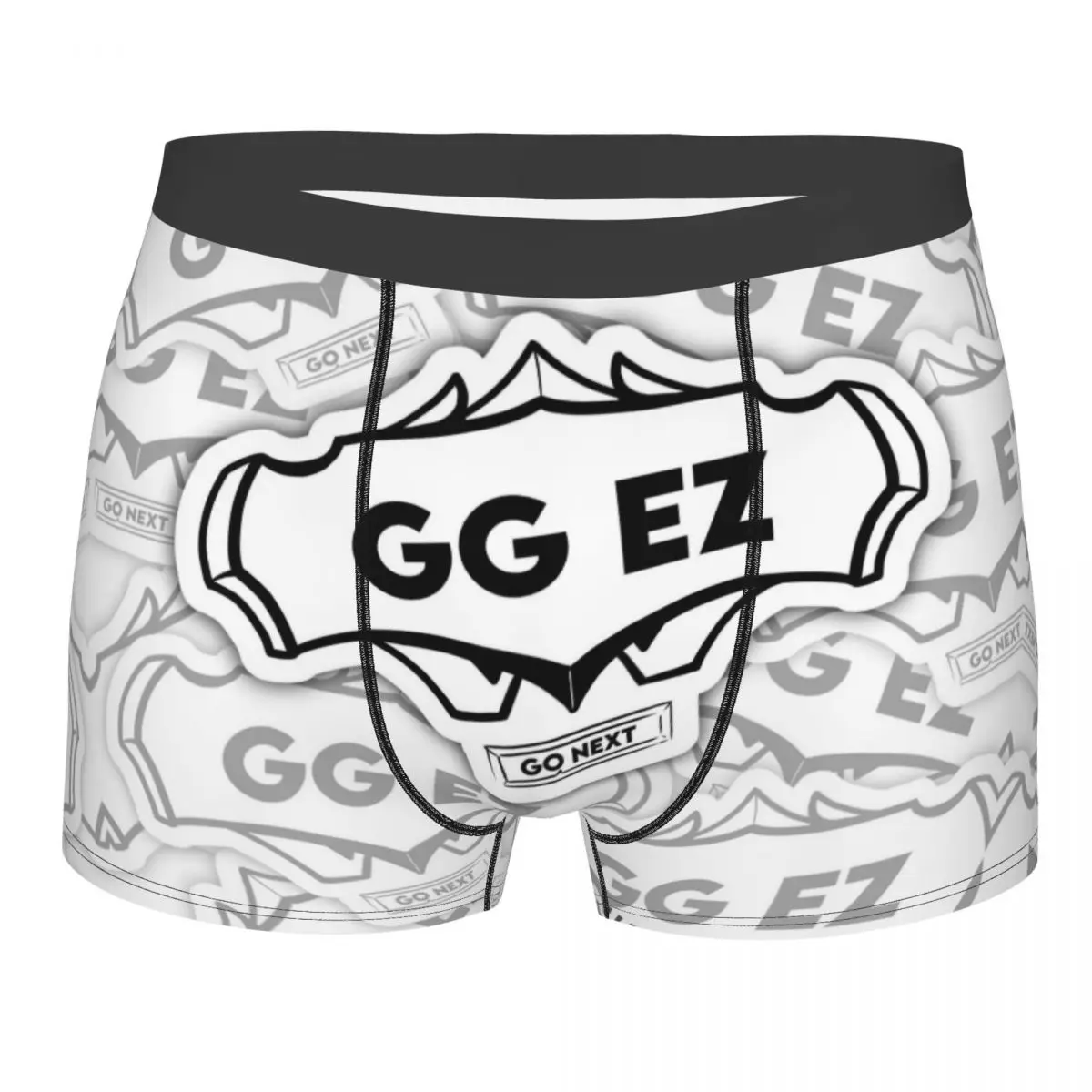 

Пользовательские GG EZ League Of Legends игровые боксеры шорты мужские трусы нижнее белье новинка трусы
