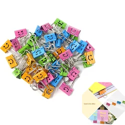 Binder Smiley Pattern Flipchart Binder Suitable for Students Office Data Book Organizer Handle Foldable Disassembly Durable Tool