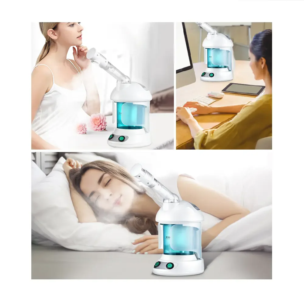 Profesjonalny nebulizator pielęgnacja skóry twarzy czyszczenie twarzy parowiec parownik ozonowy spray parowy nawilżacz Nano Mister Fogger Machine