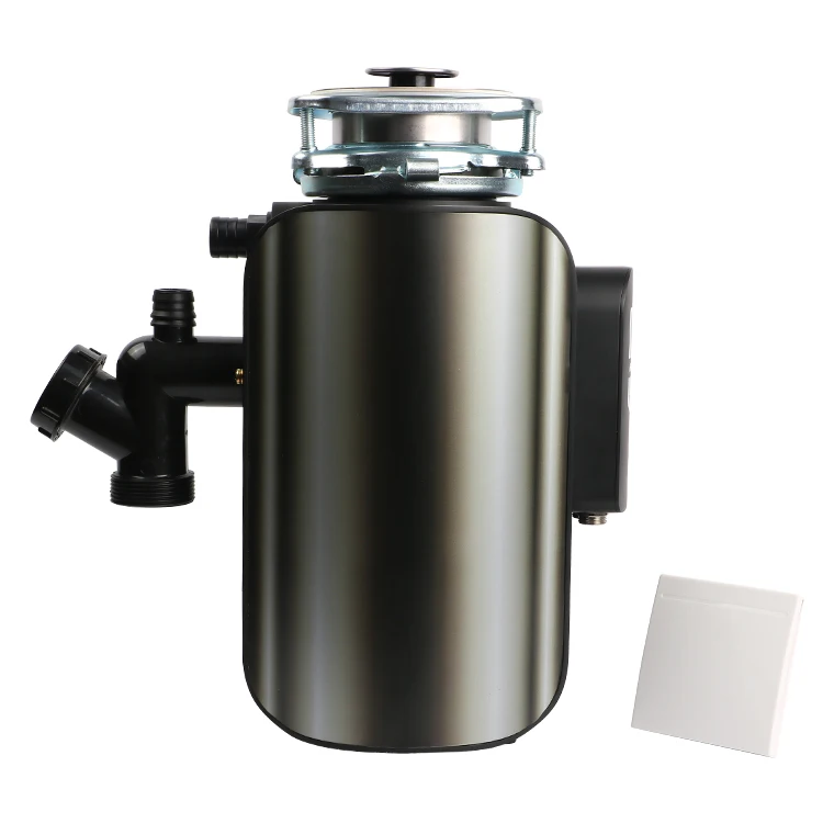 Household Garbage Disposal 1hp Waste Disposal Machine Kitchen Waste Grinder Food Waste Crusher