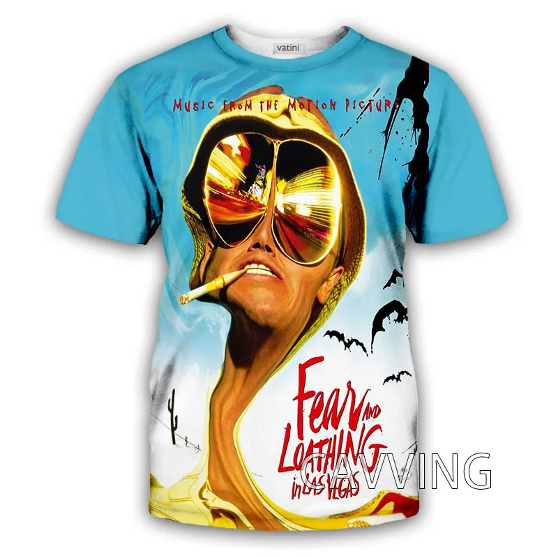 New Fashion Women/Men's 3D Print  Fear and Loathing In Las Vegas  Casual T-shirts  Hip Hop Tshirts Harajuku Styles Tops Clothing
