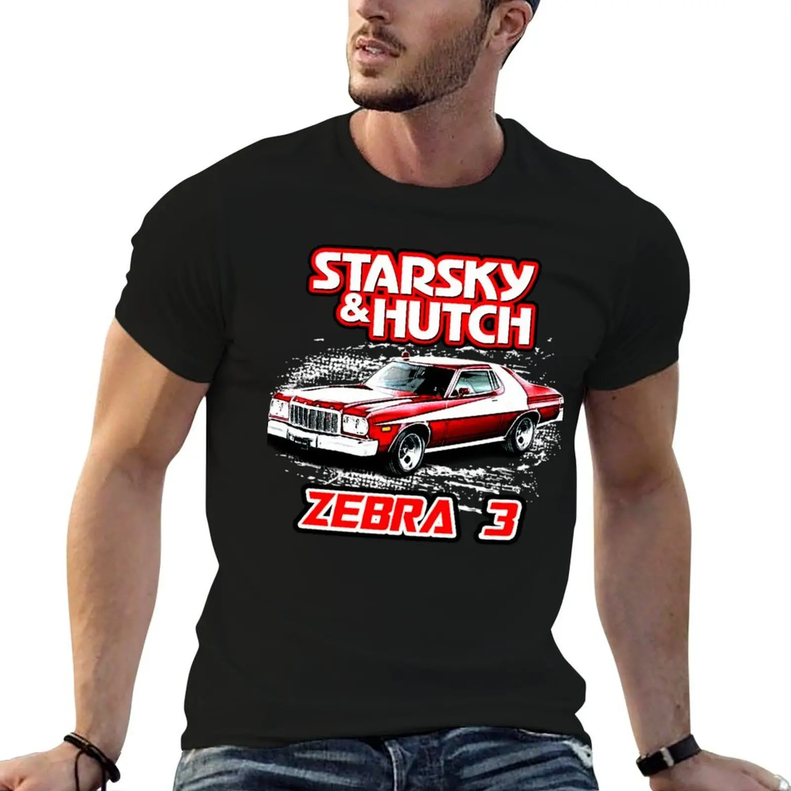 Starsky and Hutch TV series T-Shirt aesthetic clothes kawaii clothes men clothes