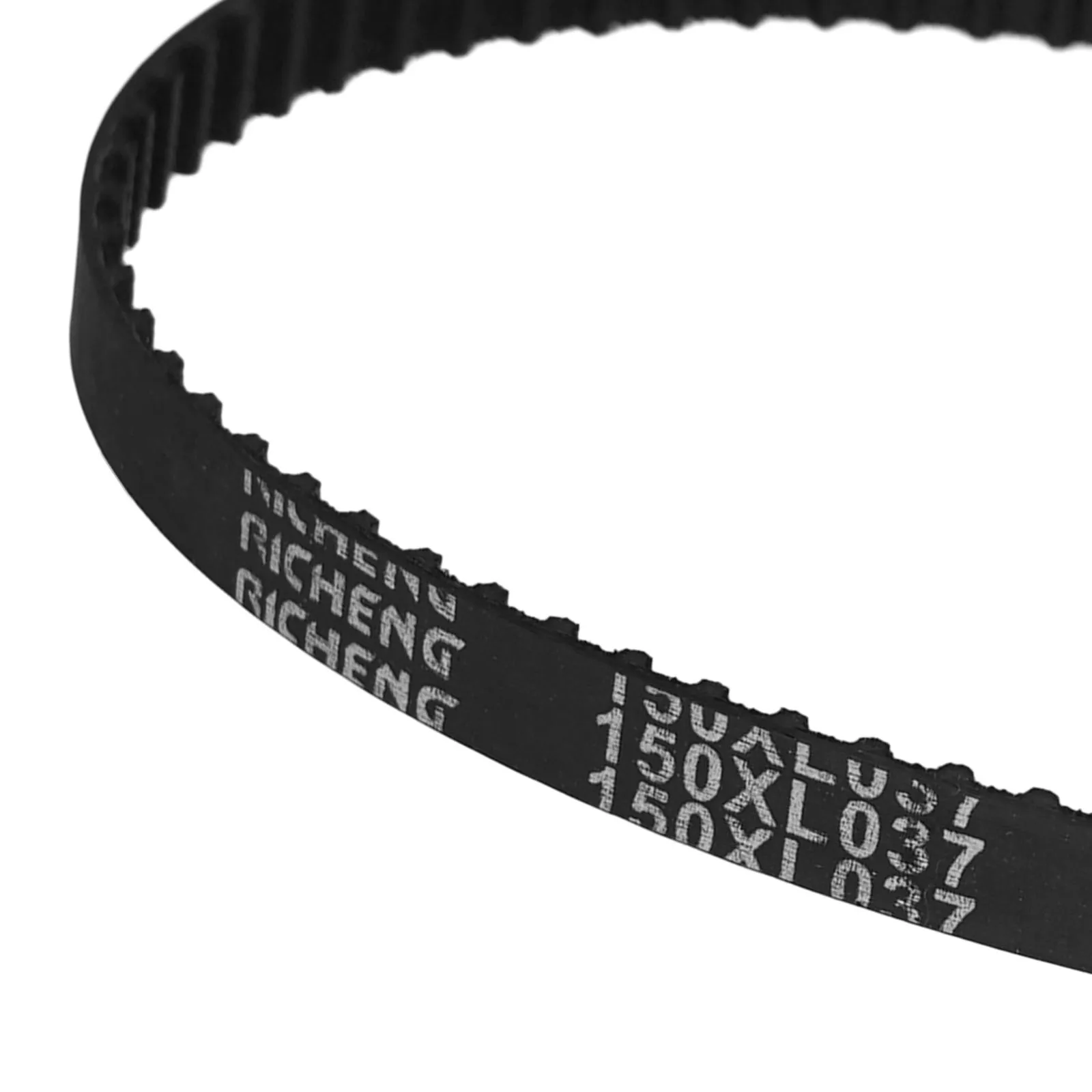 Cinghia di trasmissione 74/76 denti in plastica nera per 148 xl037, 150 xl037, 152 xl037 adatta per accessori per elettroutensili professionali e fai da te per la casa