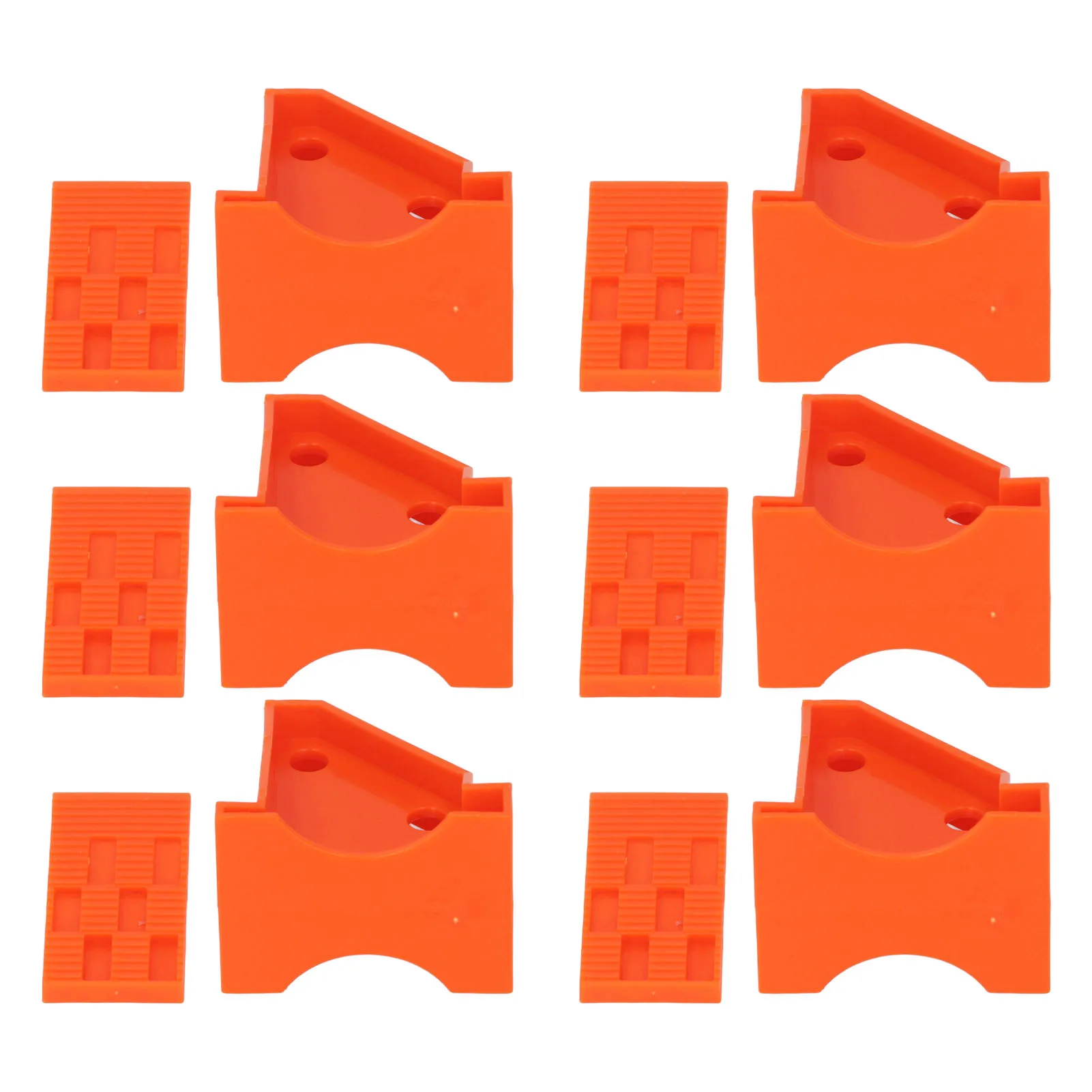 60Pcs Laminate Flooring Spacer 1/4 Inch 1/2 Inch Gap Flooring Spacer Set for Wood Hardwood LVT Subflooring