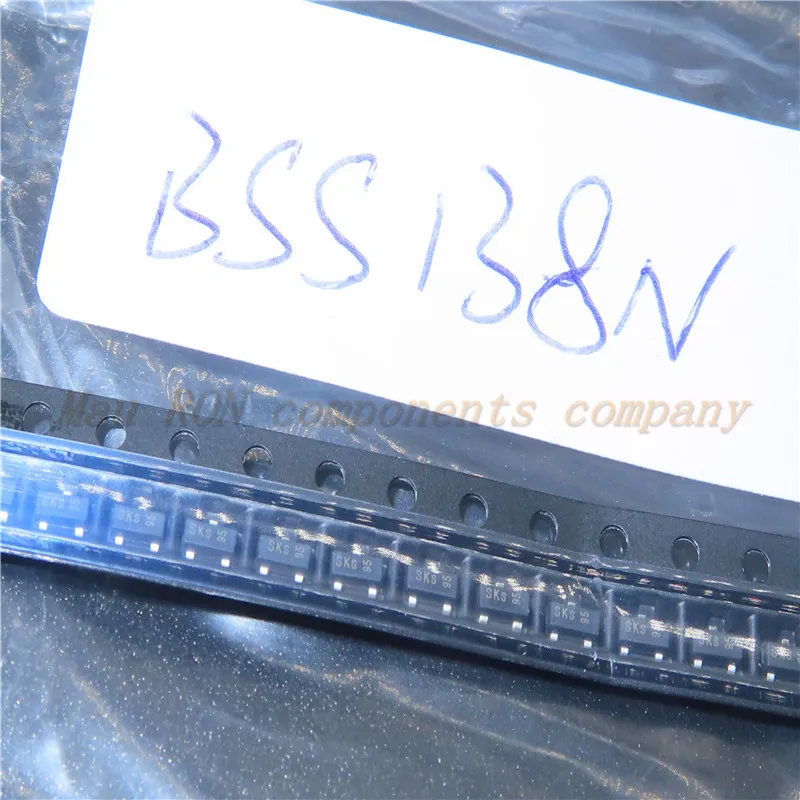 10PCS/LOT BSS138N E6327 SKs SOT23   New original  In Stock