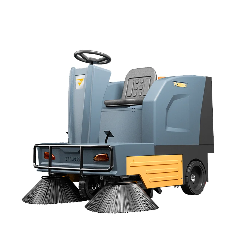 Chancee U135 Hot Sale Automatic Ride On Floor Scrubber Dryer Concrete Tile Cleaning Machine