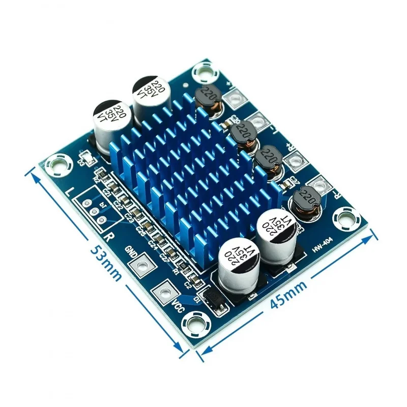 XH-A232 Scheda amplificatore audio digitale Modulo di amplificazione audio Alimentazione 12-24VOutput30W*2