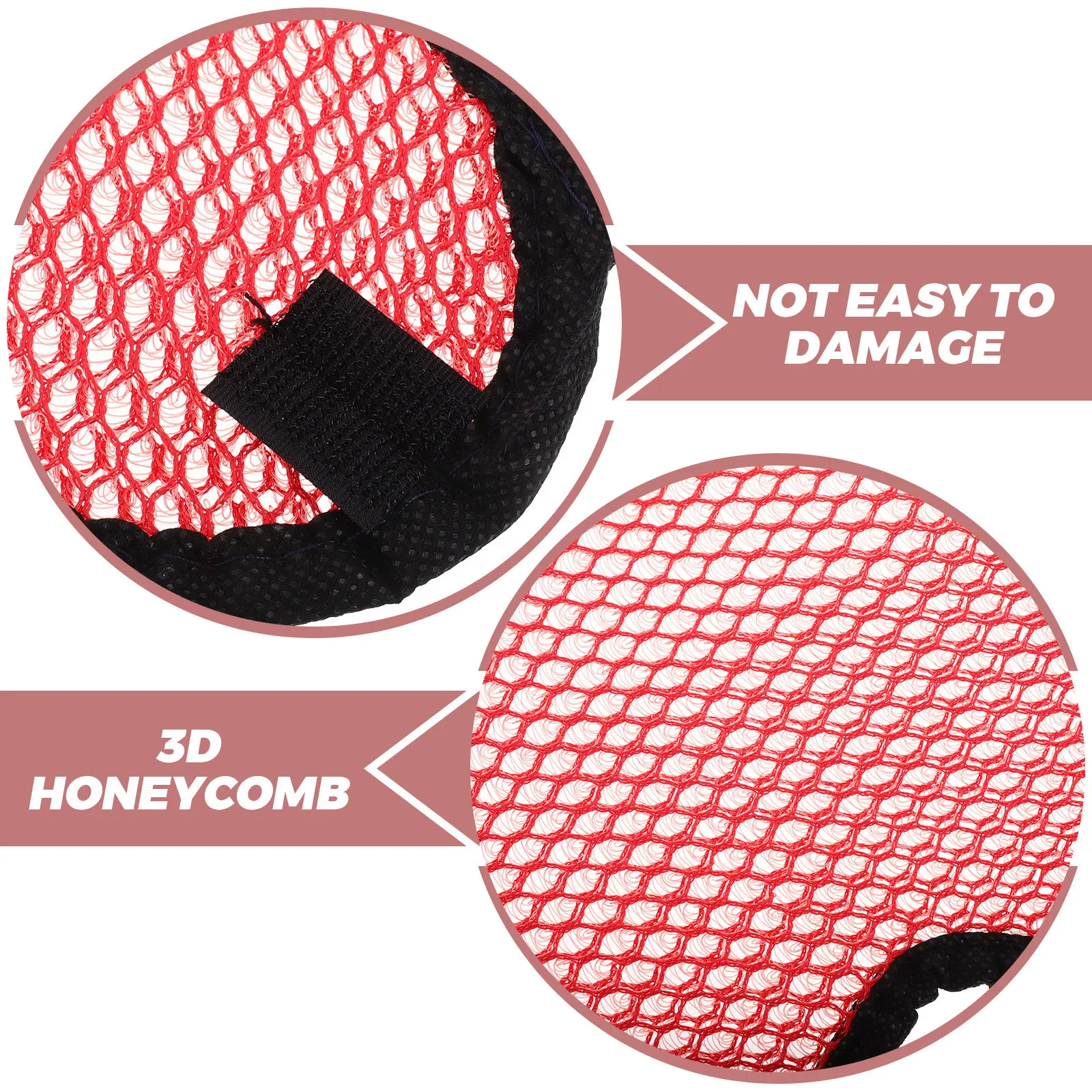 Motorcycle Pad 3D Honeycomb Mesh Liner Soft Breathable Sweat-Absorbing Cool Comfort Insert for Men Women Motorcycle