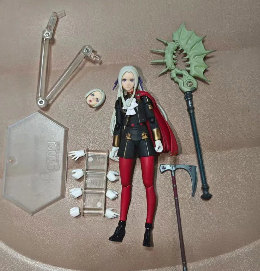 

In stock lowest price 2025 Japanese original anime figure movable Edelgard von Hresvelg action figure collectible model toys