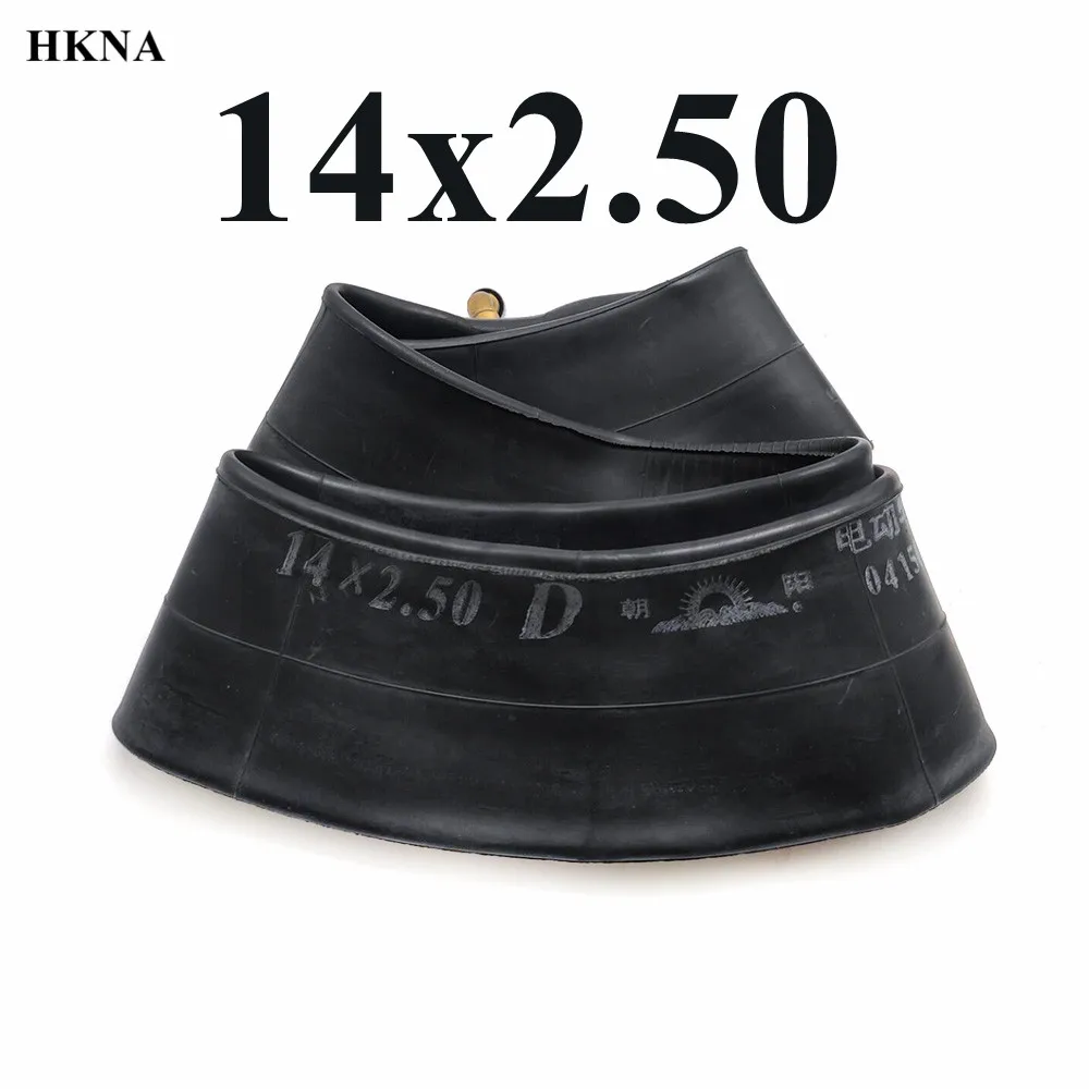 14 Inch Inner Camera 14x2.50 Inner Tube 14*2.50 Inner Tyre Butyl Rubber  for  Electric Bicycle Electric Vehicle Wheel Parts