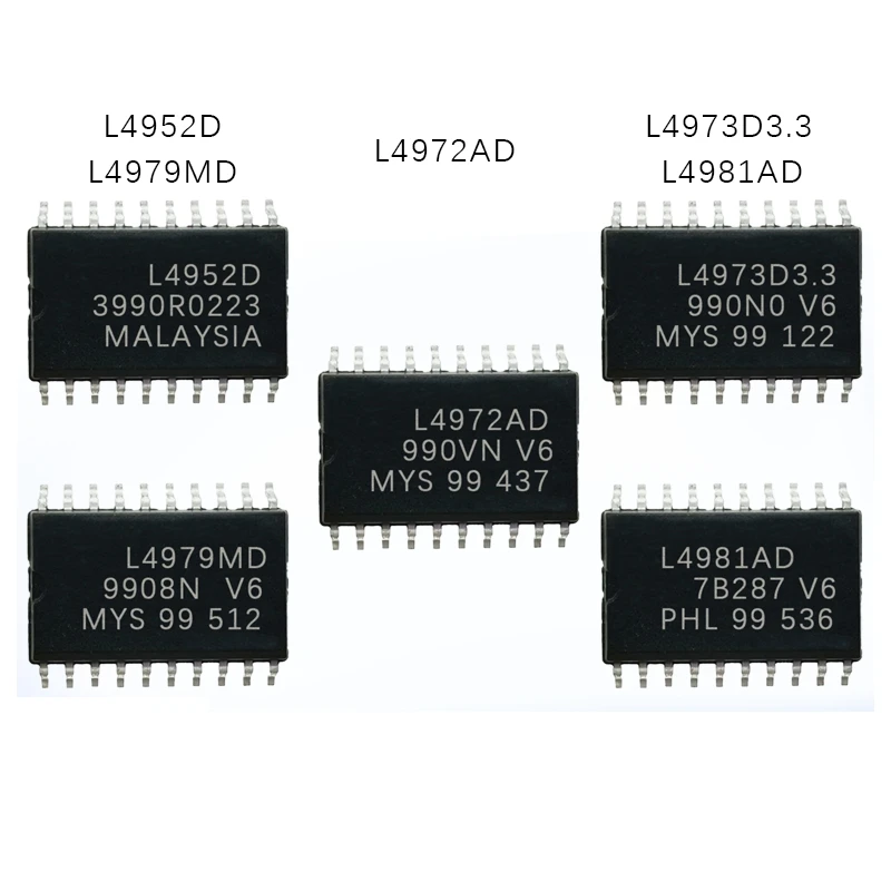 1PCS L4979MD L4973D3.3 L4981AD L4952D L4972AD