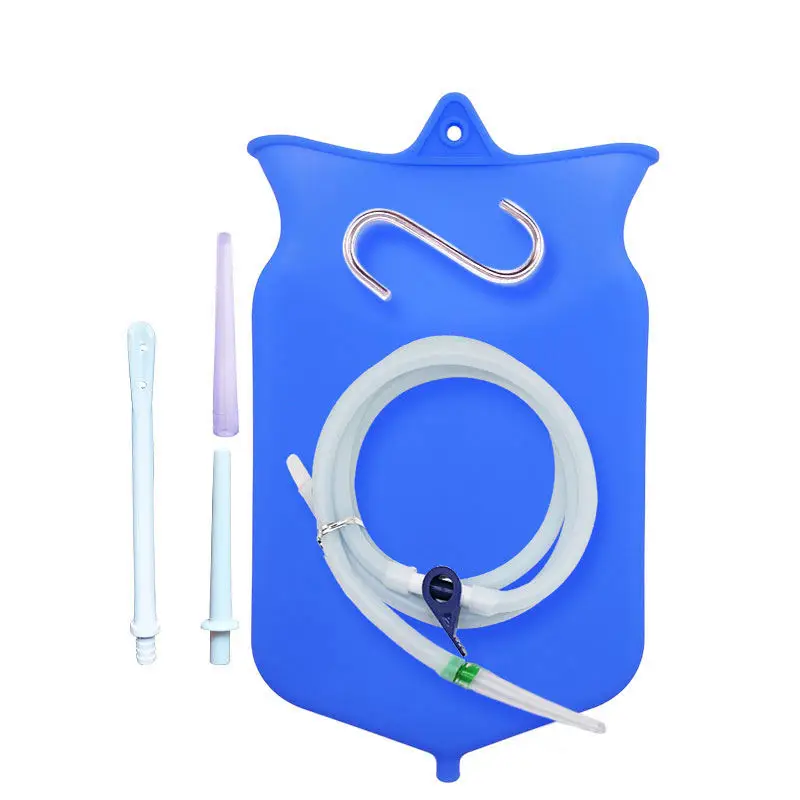 Wholesale High Quality Medical Grade Enema Bag For Home Use Enema Bag kit Sets For Colon Cleansing Douche Enema Bag